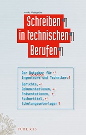 Buchcover "Schreiben in technischen Berufen"