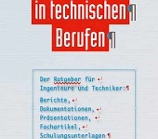 Buchcover "Schreiben in technischen Berufen"
